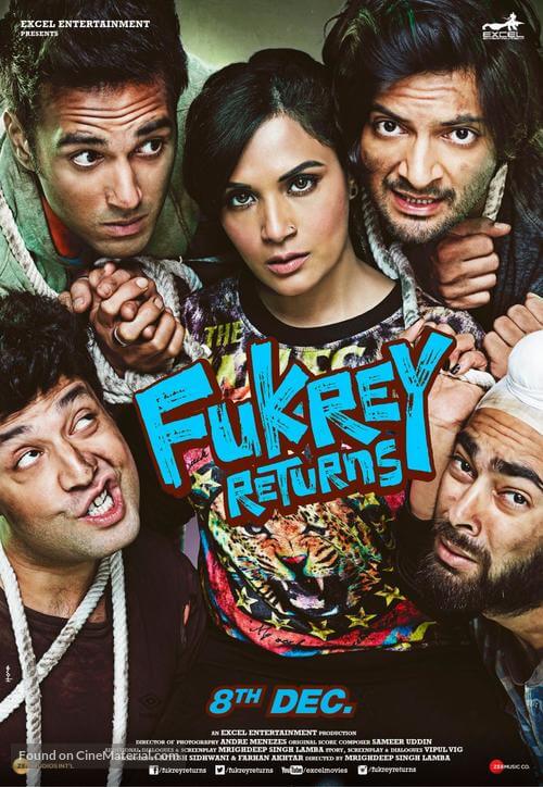 Fukrey Returns (2017) BluRay 720p